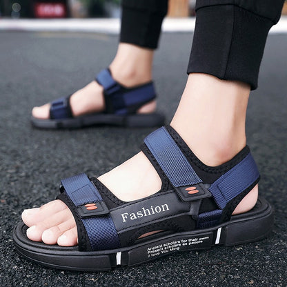 YRZL 2025 Men Sandals Comfortable Lightweight Indoor Outdoor House Shoes Men Anti-Skid Beach Sandals for Men summer footwear