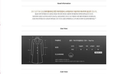 2024 New Winter Fur Collars Cashmere Coat Long With Thick Wool Cloth Coat Of Cultivate One'S Morality Women Clothing Plus Size