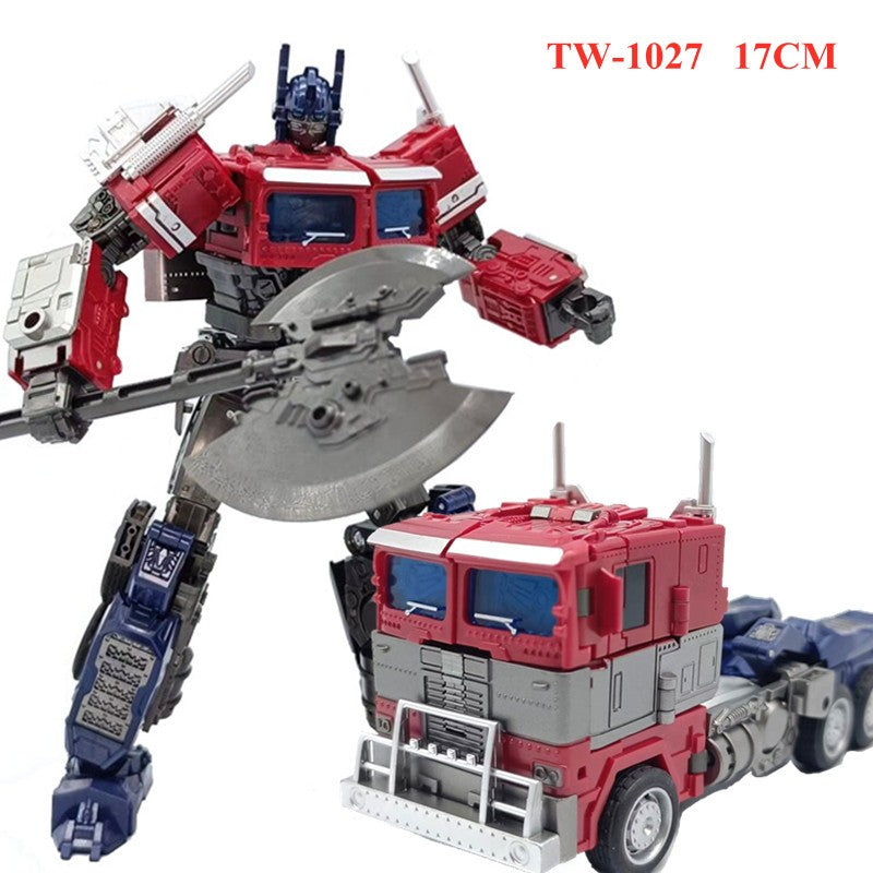 EM ESTOQUE NOVO BAIWEI 18CM Brinquedos de Transformação TW-1024 KO SS Filme Robô Pintado Anime Action Figure Modelo de Carro Presente para Crianças TW-1032