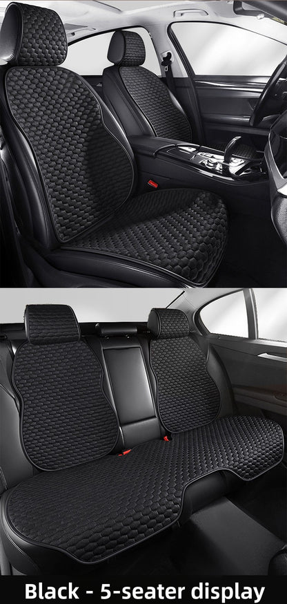 Universal Car Seat Cover Four Season Auto Flax Breathable Seat Covers for Car Seats Cover Protection Cars Accessories