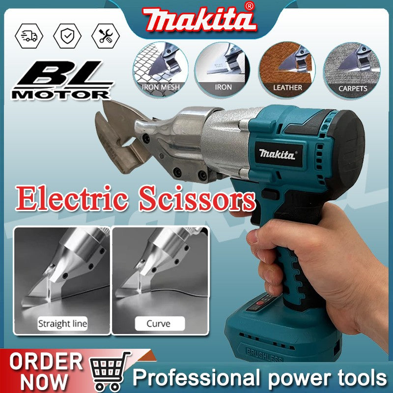 Tesoura Elétrica Sem Fio Makita Sem Escova Recarregável Tesoura Para Chapa De Ferro Ferramentas De Corte Tesoura Para Chapa De Metal Compatível Com Bateria 20V