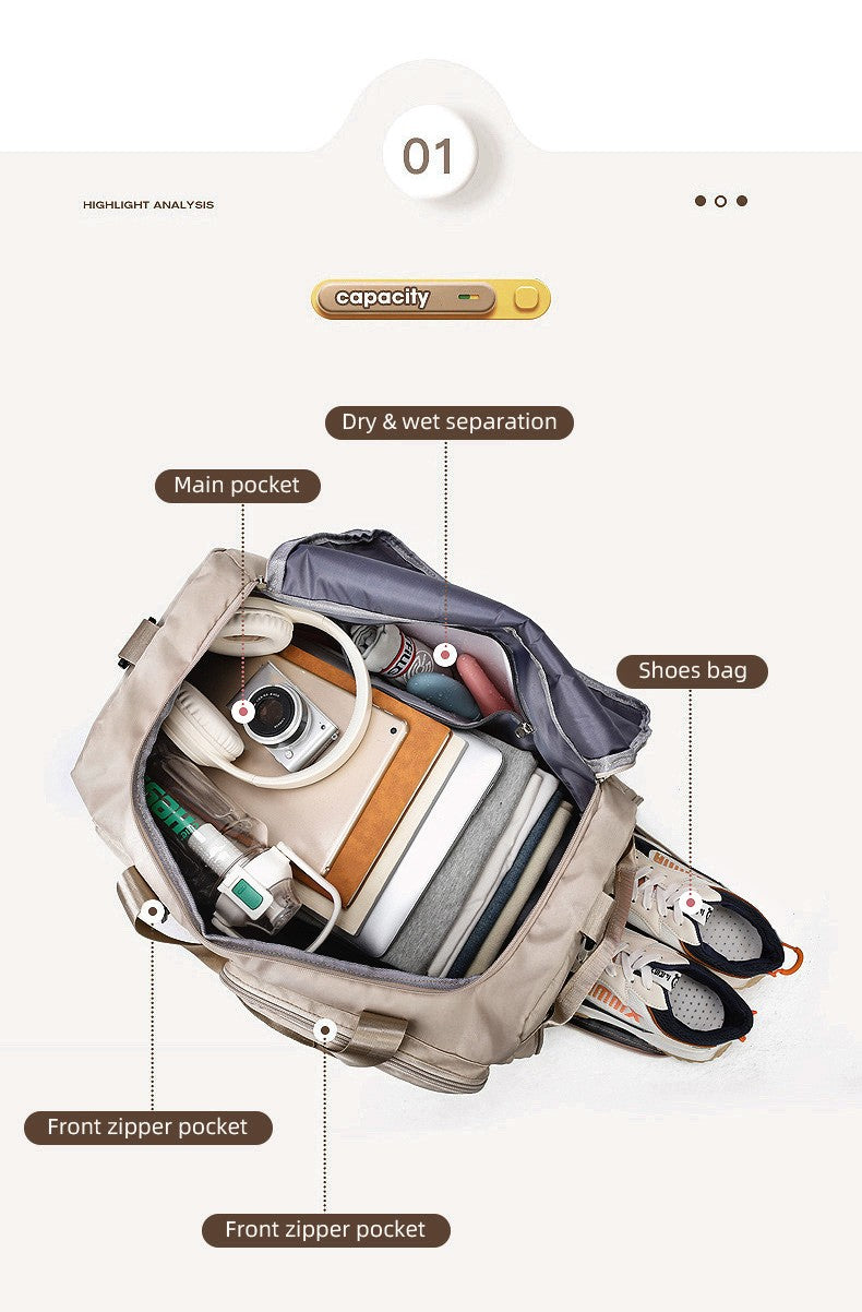 Women Travel Duffle Bag Travel Backpack Mulit-functional Outdoor Sports Gym Fitness Weekender Handbag Overnight Carry on Men Bag