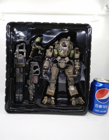 PLAY ARTS 27cm Titanfall Atlas Boneco de Ação Brinquedos Modelo