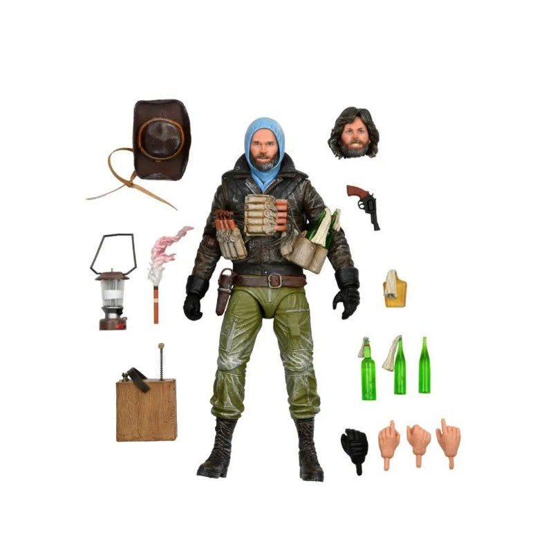 ?Pronta Entrega?NECA Original The Thing Ultimate MacReady Versão 3 Última Posição Boneco Articulado 7 Polegadas