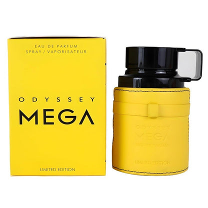 Armaf Odyssey Mega Man Eau de Parfum Spray 100ml Original Perfumes Árabes Perfume Amadeirado Aromático de Longa Duração Colônia para Homens Maquiagem