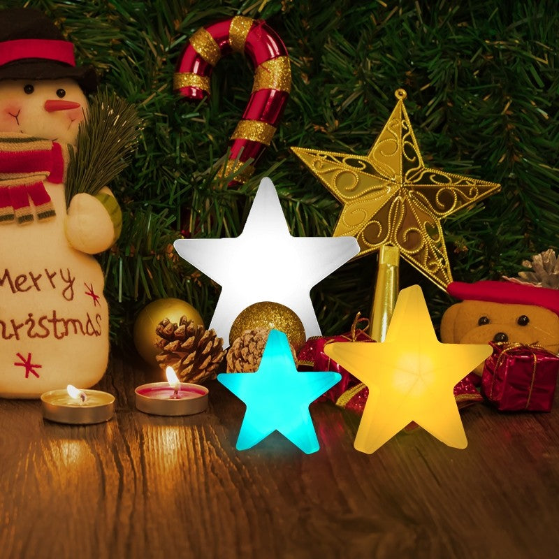 Garden Lights Outdoor Christmas Decoration 2025 LED Lightings Waterproof Star Lamp Party New Year Landscape Lawn Holiday decor