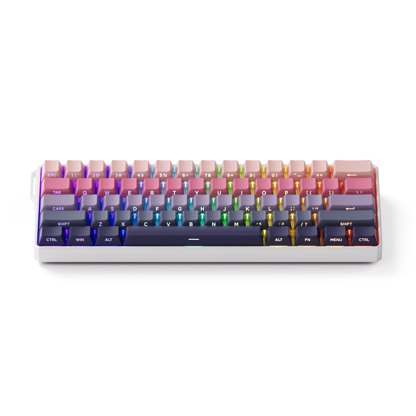 Akko MonsGeek FUN60 Teclado Mecânico Interruptor Magnético Teclados Gamer 60% Gatilho Rápido 0,01mm 8K ARGB HE/TMR Teclado Personalizado