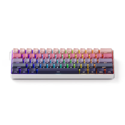 Akko MonsGeek FUN60 Teclado Mecânico Interruptor Magnético Teclados Gamer 60% Gatilho Rápido 0,01mm 8K ARGB HE/TMR Teclado Personalizado