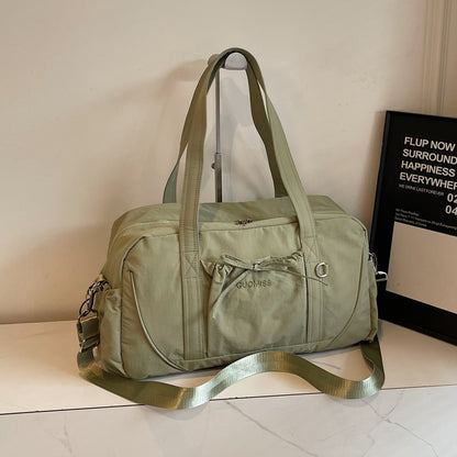 New Travel Bag Large Capacity Shoulder Portable Luggage Bag Travel Storage Bag Boarding Bag Sports Fitness Bag for Women