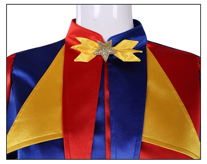 The Amazing Digital Circus Pomni Cosplay Costume Women Men Girls Boys Clown Costume Suit Halloween Party Role Playing Outfits