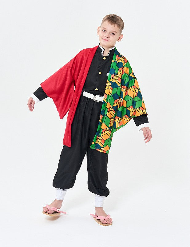 Big size Adult Costume Suit Giyu Tomioka Tomioka Kamado Tanjiro Kamado Nezuko Agatsuma Zenitsu Hashibira Inosuke Shinobu Kocho O