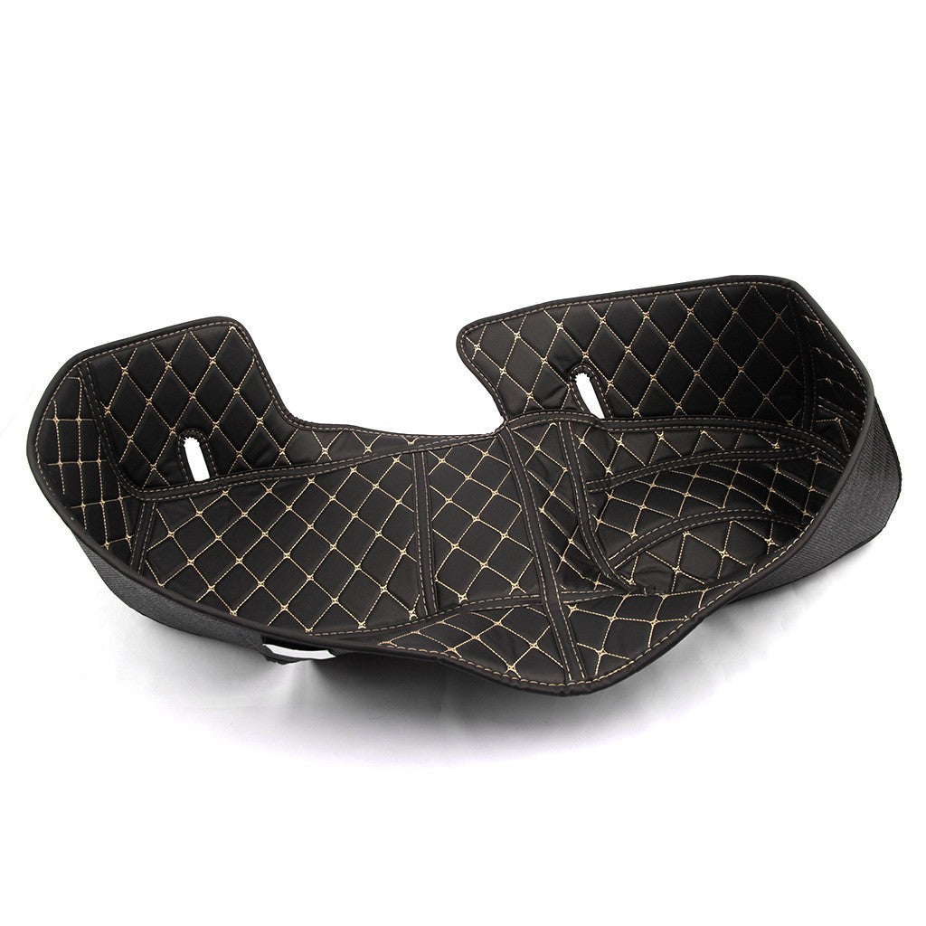 Forro de almofada de assento de motocicleta para Honda Forza350 ADV350 Forro de almofada de armazenamento de PU à prova d'água para balde de assento