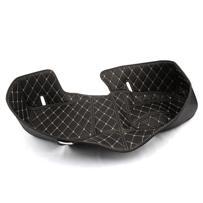 Forro de almofada de assento de motocicleta para Honda Forza350 ADV350 Forro de almofada de armazenamento de PU à prova d'água para balde de assento