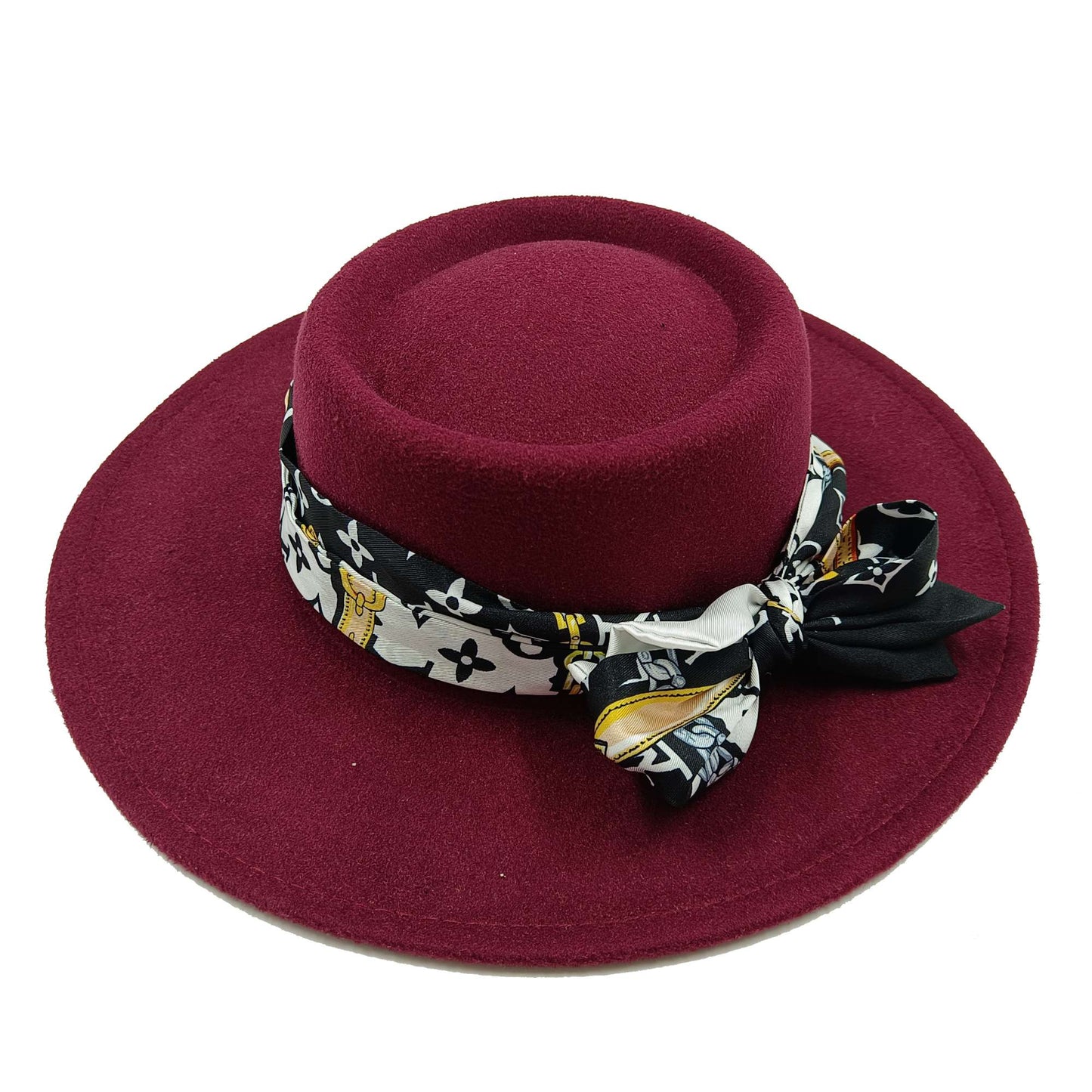 Set Straw Hat and Bag Set Gold Chain Bag Hat Set Ladies Leather Bag Tote Church Fedora Party Jazz Straw Hat