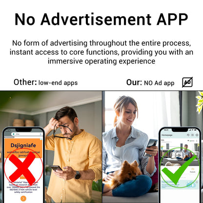 O-Kam Pro 5MP 2.4G/5G WiFi Indoor Baby Monitor Security Camera | One-Touch Call | Color Night Vision | Human Tracking | 355° PTZ