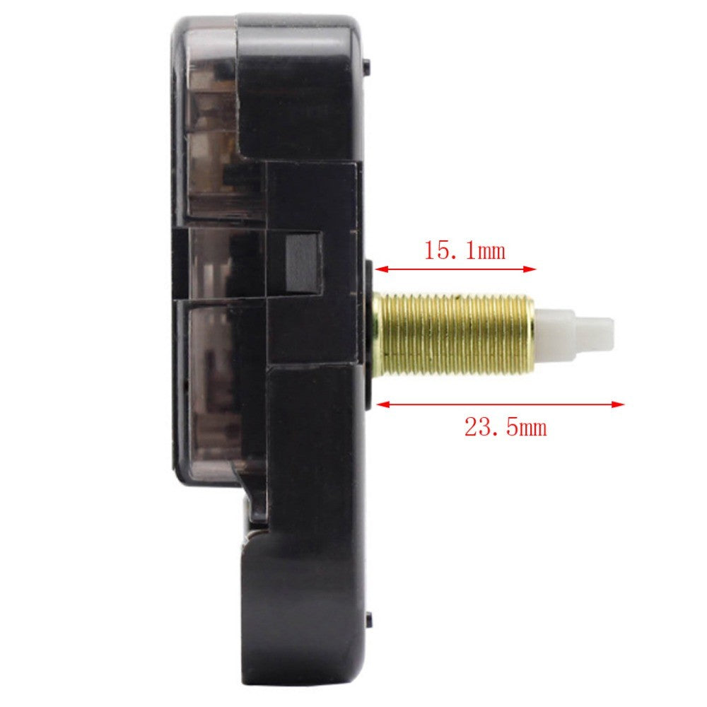 Silent Non-ticking Clock Movement Mechanism Motor Battery Operated Clockwork for DIY Wall Repair Replacement Kits (with Hands)