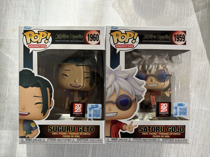 Jujutsu Kaisen Figure Satoru Gojo Suguru Geto Funko Pop Figurine 2025 Anime Expo Summer Day Limited Edition Model Toy Gift