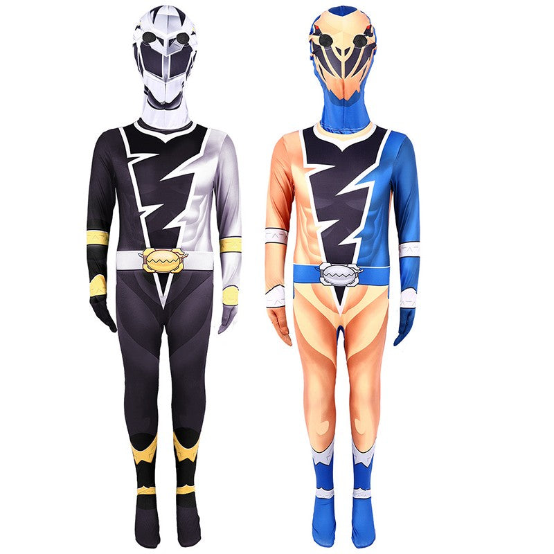 Anime Fancy Adult  Ranger Kishiryu Sentai Ryusoulger Cosplay Costume Jumpsuit Halloween Party Role Play Men Clothes
