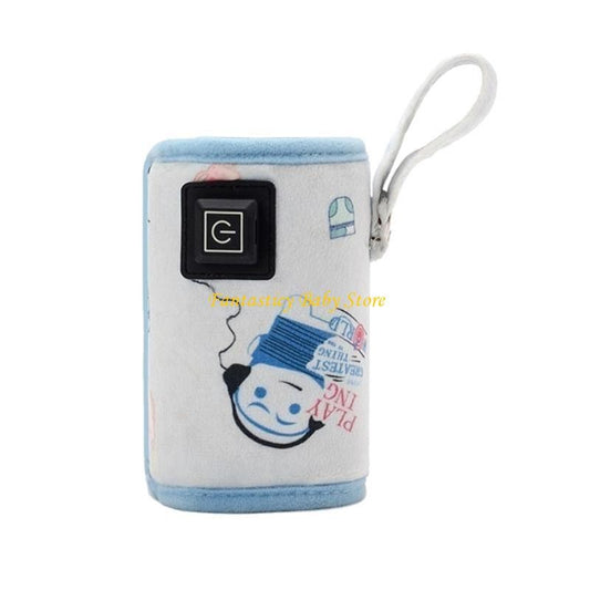 J6BE Formula Milk Feeder Warmer USB Travel Warmer Heating Bag for Baby Nursing Bottle