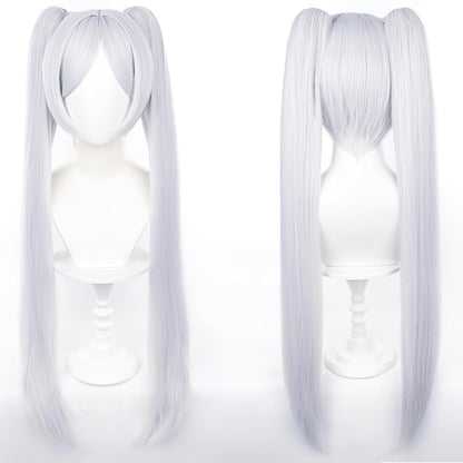 Angel Devil for Chainsaw Man Bangs Long Orange Brown Cosplay Wigs Halloween Costume Party AdultHair Wig