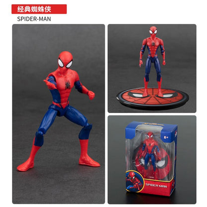 ZD Toys Vingadores Lendas Homem de Ferro Homem Aranha Thor Capitão América Thanos Hulk Máquina de Guerra Bonecos de Ação Presente