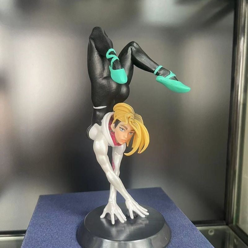 18cm Spidergwen Figure Spider Girl Anime Figure Movie Role Gwen Action Figurine Collectible Toys Decoration Pvc Model Doll Gifts