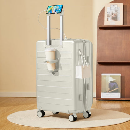 20/24 inch Luggage With Universal Wheels Combination Lock Suitcase Large Capacity Travel Bag