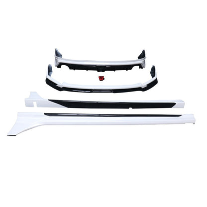 For 11th Generation Sedan Civic Wave Breaking Small Surround Kit Front Small Bag Side Skirt Rear Small Bag Modification Kit