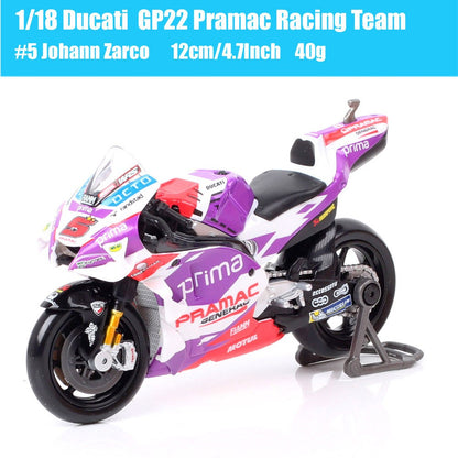 1/18 Maisto KTM RC16 Redbull Ducati GP21 GP22 GP23 GASGAS Honda RC213V Repsol Yamaha YZR-M1GP Moto Modelo de Corrida
