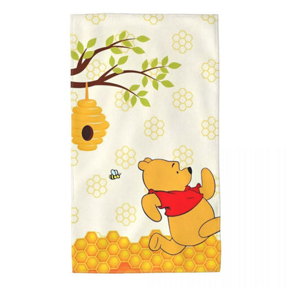 Winnie The Pooh Bear Piglet Merch Towel for Beach New Summer Microfiber Shower Towel No Sand Quick-Dry Surf Towels