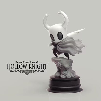 Hollow Knight - Boneco Anime Pequeno Cavaleiro de 10CM Feito à Mão, Acessórios de Jogo, Chassis, Artesanal, Estátua em PVC