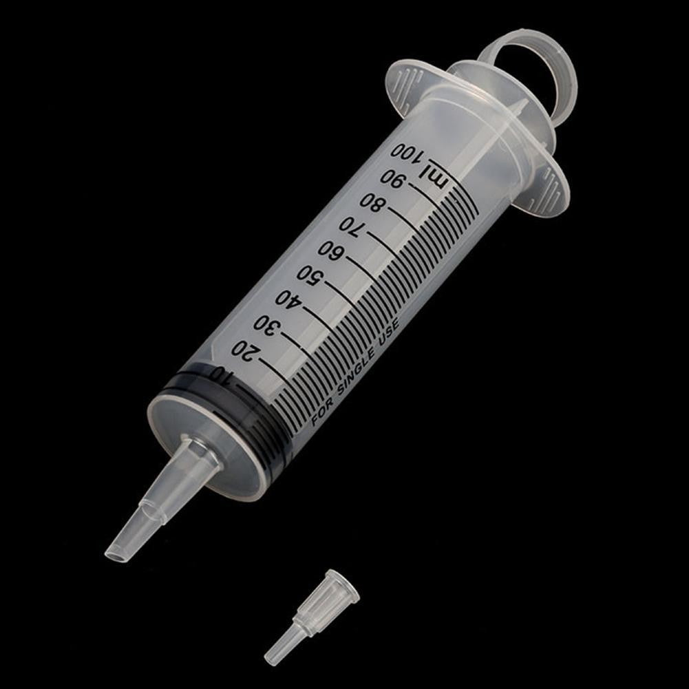 Seringa de 60/100/150 ML Reutilizável para Carne de Churrasco Injetor de Marinada Nutriente Seringa Medidora Estéril para Aves, Animais de Estimação e Ferramenta de Alimentação