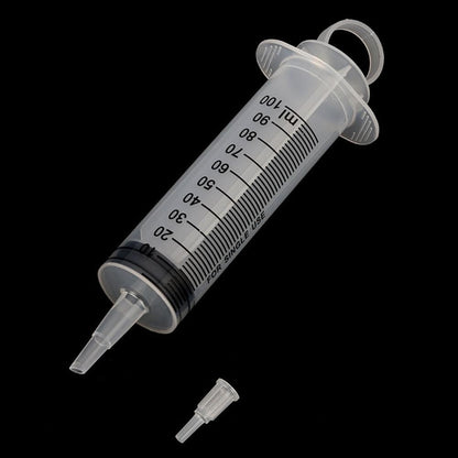Seringa de 60/100/150 ML Reutilizável para Carne de Churrasco Injetor de Marinada Nutriente Seringa Medidora Estéril para Aves, Animais de Estimação e Ferramenta de Alimentação