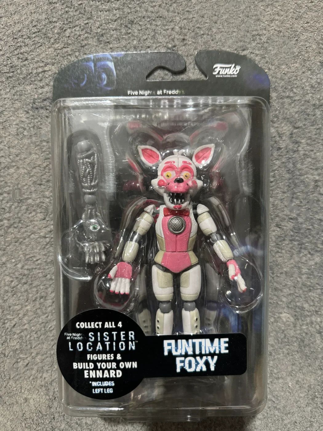 New FNAF Sister Location Figures Funtime Freddy Foxy Ballora 5-Inch Action Figure