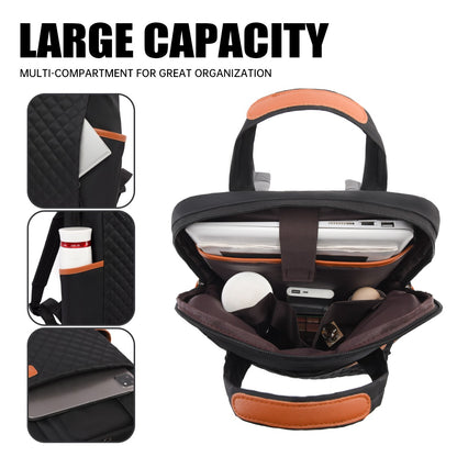 Mochila Coreana Mommy Bag, Mochila Simples de Nylon de Grande Capacidade para Universitários Masculinos e Femininos, Bolsa para Laptop, Mochila de Viagem, Bolsa para Conferências de Embarque