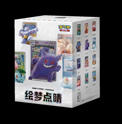 PTCG Dreamy Paint 151: Kit de Bonecos Colecionáveis (Chinês Simplificado), Caixa Surpresa, Modelo de Anime, Pacotes de Cards Impulsionadores – Pronta Entrega