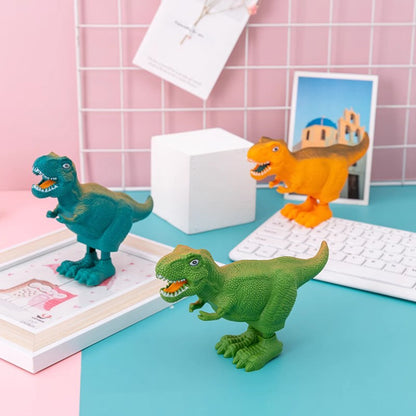 Funny Wind-Up Toys - Jumping Magpie Peacock Pigeon Dinosaur Creative Winding Puzzle Gifts for Toddlers Kids & Babies