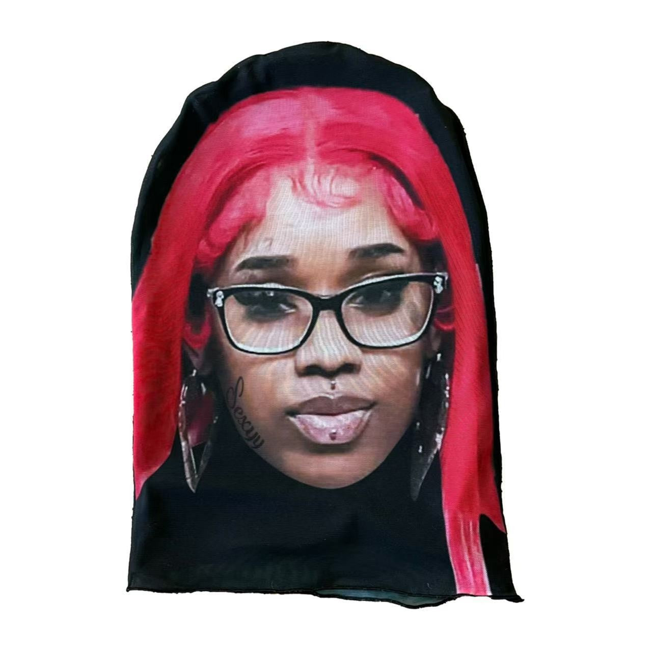 Anime Michael Jackson Style Full Face Mask Unisex Dustproof Cycling Scarf Headwear for Cosplay Role Play Props