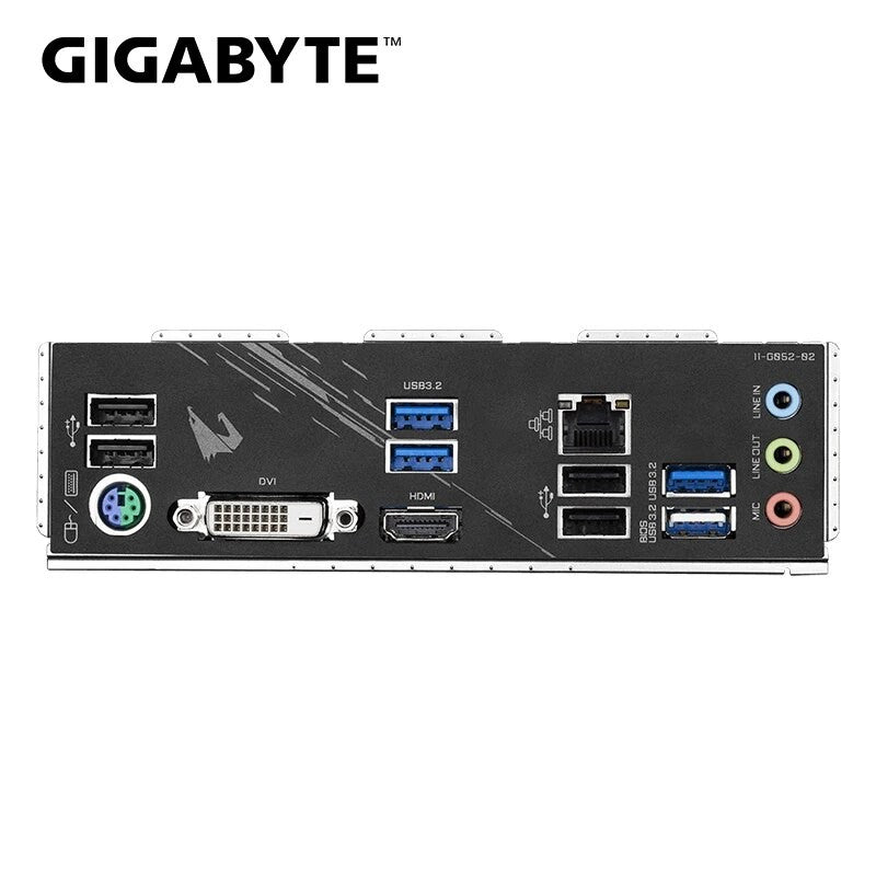 Placa-mãe GIGABYTE Nova B550M AORUS ELITE Micro-ATX Soquete AM4 para CPU Ryzen Série 5000 4000 3000 DDR4 de Canal Duplo SATA3 M.2