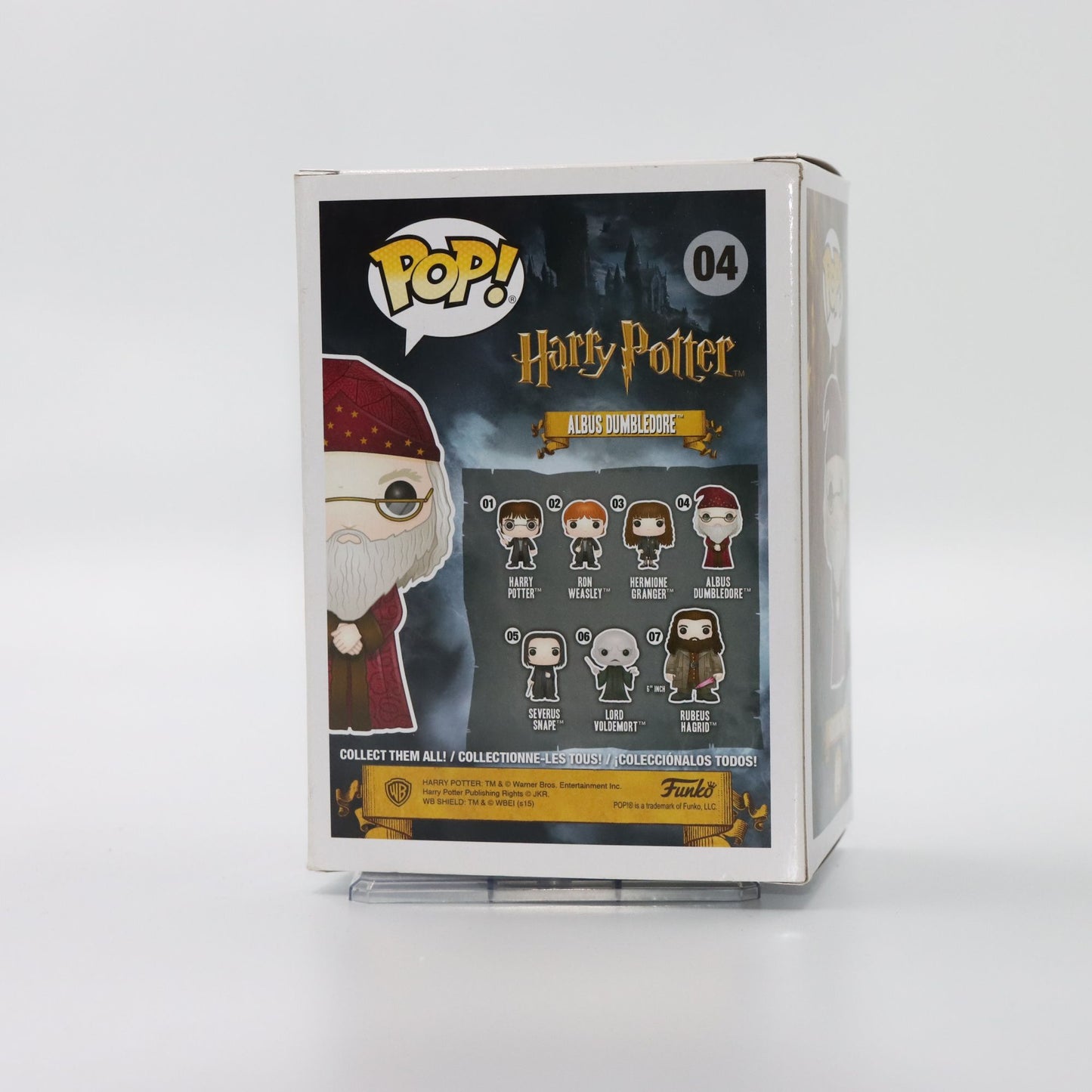 FUNKO POP Original Harry Potter Albus Dumbledore #4 Limited Edition Vinyl Action Doll Collectible Model Gift for Boys Girls Kids