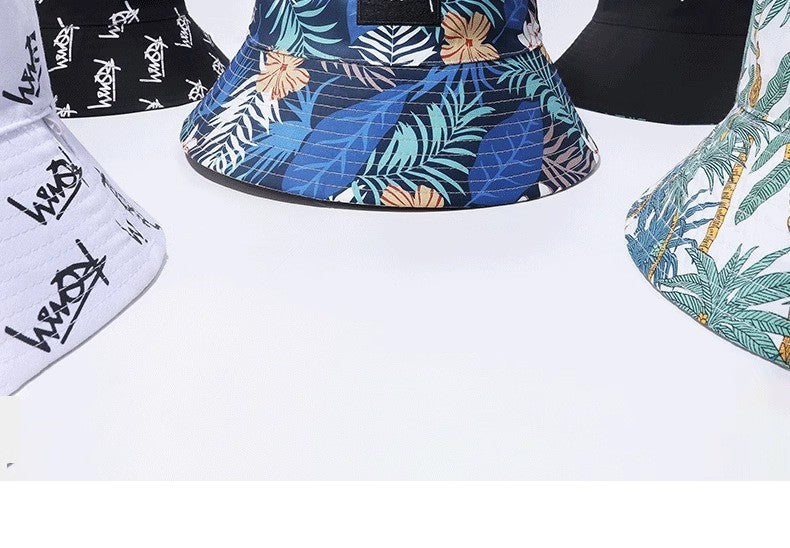 Big Head Letter Bucket Hat for Men Women XL Large Hip Hop Cap Fisherman Hat Summer Sun Hat Plus Size Panama