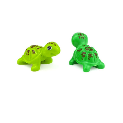 Creative DIY Model cute little Animal MOC Brick Building Blocks Pet Zoo Dog Duck Tortoise Penguin Cat Pig Bird Rabbit Toys