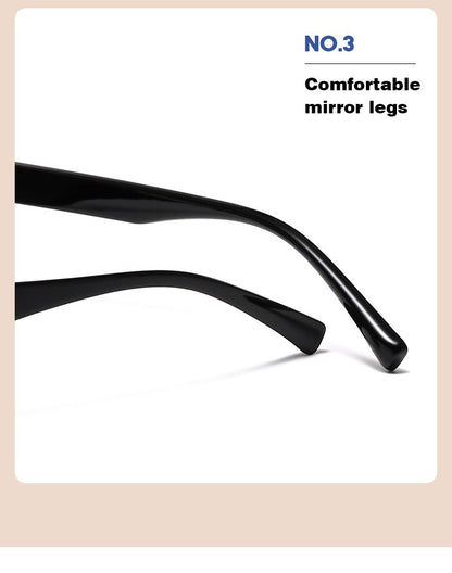 GD Aviator sunglasses with metal hinge Colorful modern street sunglasses Fashion trend eyeglasses frame