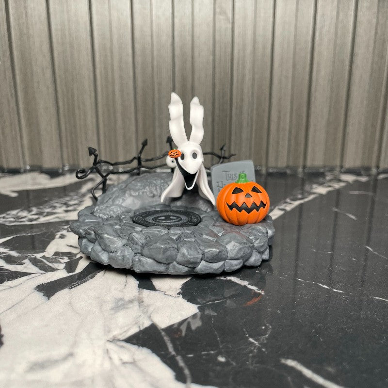 Disney Anime O Pesadelo Antes do Natal Engraçado Zero, o Cão Fantasma, Boneco de Ação, Modelo de Mesa, Enfeites de Brinquedo, Presente de Aniversário Infantil