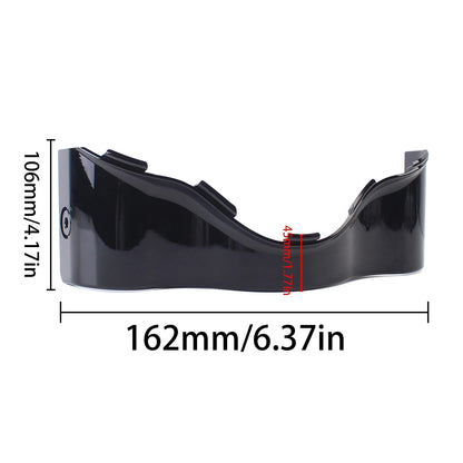 Carenagem Lateral de Batwing Inferior Externa Preta para Motocicleta Harley Touring CVO Electra Street Glide Ultra Classic 2014-2023