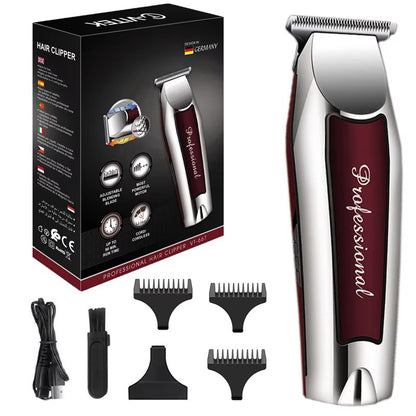 Rechargeable cordless hair trimmer for men grooming professional electric hair clipper beard hair cutting machine edge outline