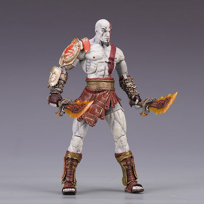 NECA God of War Ghost of Sparta Kratos Boneco de Ação 18cm PVC Coleção Articulada Jogo Ultimate Kratos Estatueta Modelo Brinquedos Presentes