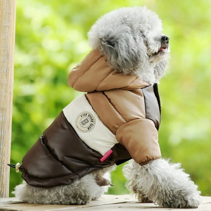 Casaco Acolchoado de Inverno para Cães, Jaqueta de Cachorro Quente e Macia, Roupas Fashion para Filhotes, Casaco Fofo para Gatos, Roupas para Pets, Roupas para Bulldog Francês