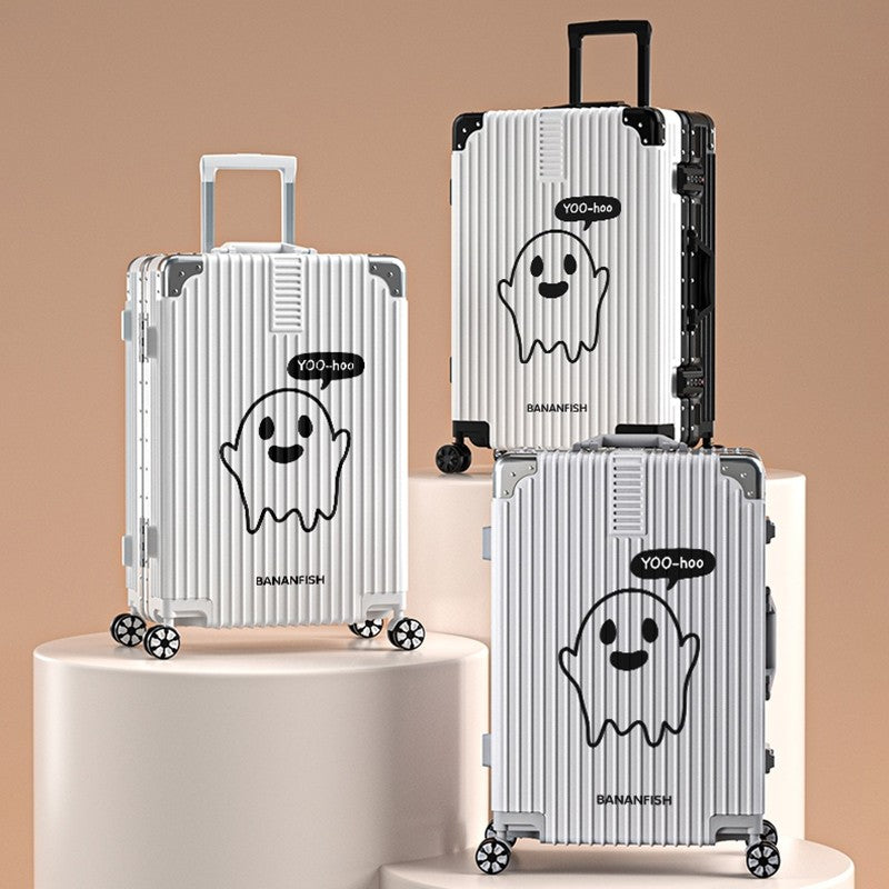 2025 New Suitcase ABS Durable Large Capacity Suitcase 20/22/24/26/28-inch Men's Carry-on Roller Suitcase Travel Check-in Case