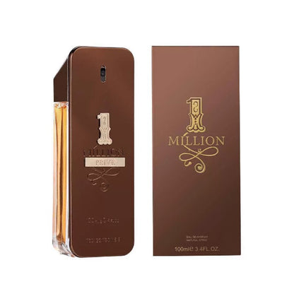 Golden Million Gold ,Perfume  Fragrance Cologne Fresh Men's Woody Brick Extrait - Men's Long-Lasting 100ml  Perfume Pray